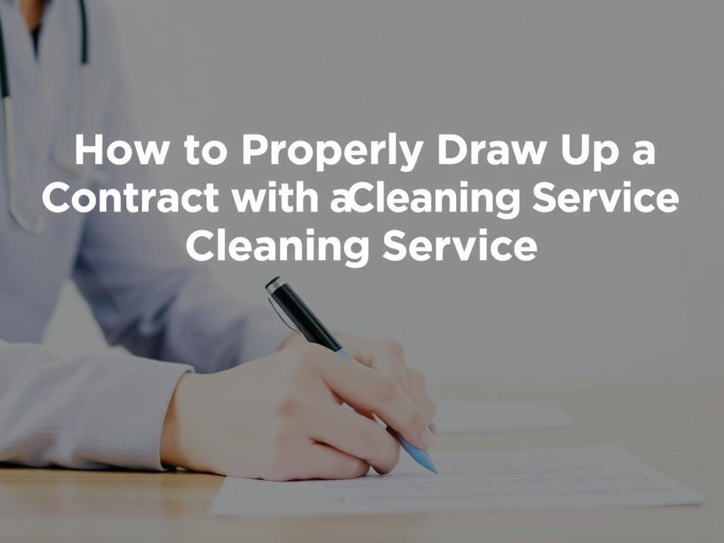Как правильно составить договор с клининговой службой. Шаблонный чек‑лист перед подписанием Как правильно составить договор с клининговой службой. Шаблонный чек‑лист перед подписанием