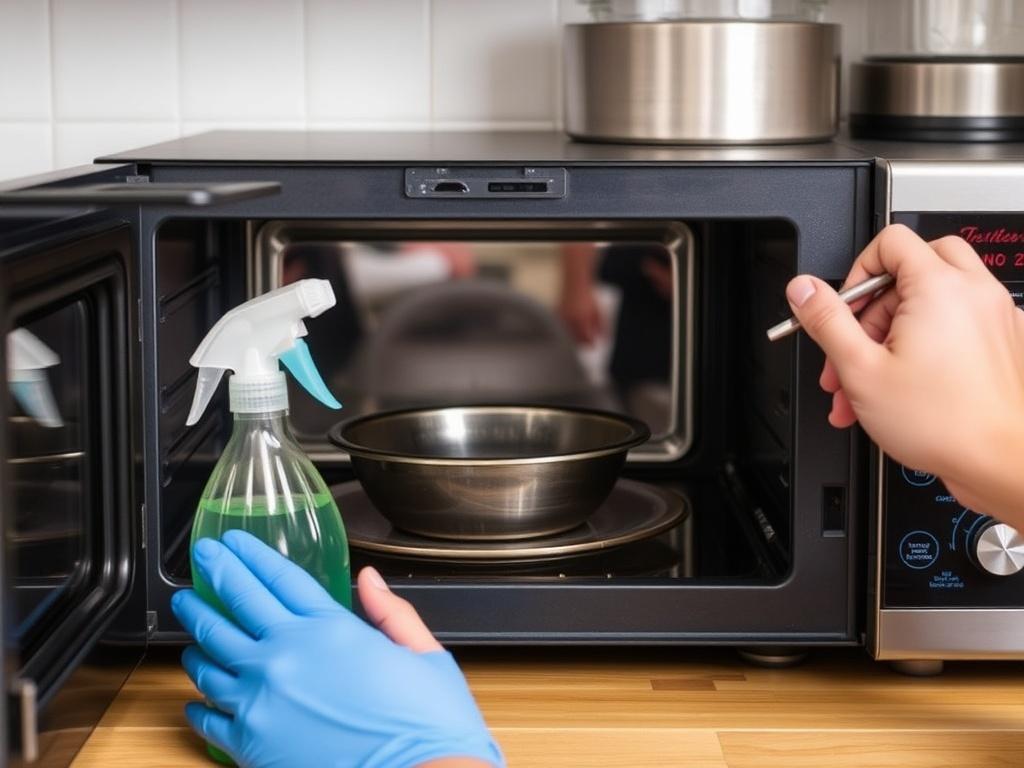 Чистка духовки и микроволновки за 15 минут. Небольшая таблица: быстрые рецепты для разных типов загрязнений