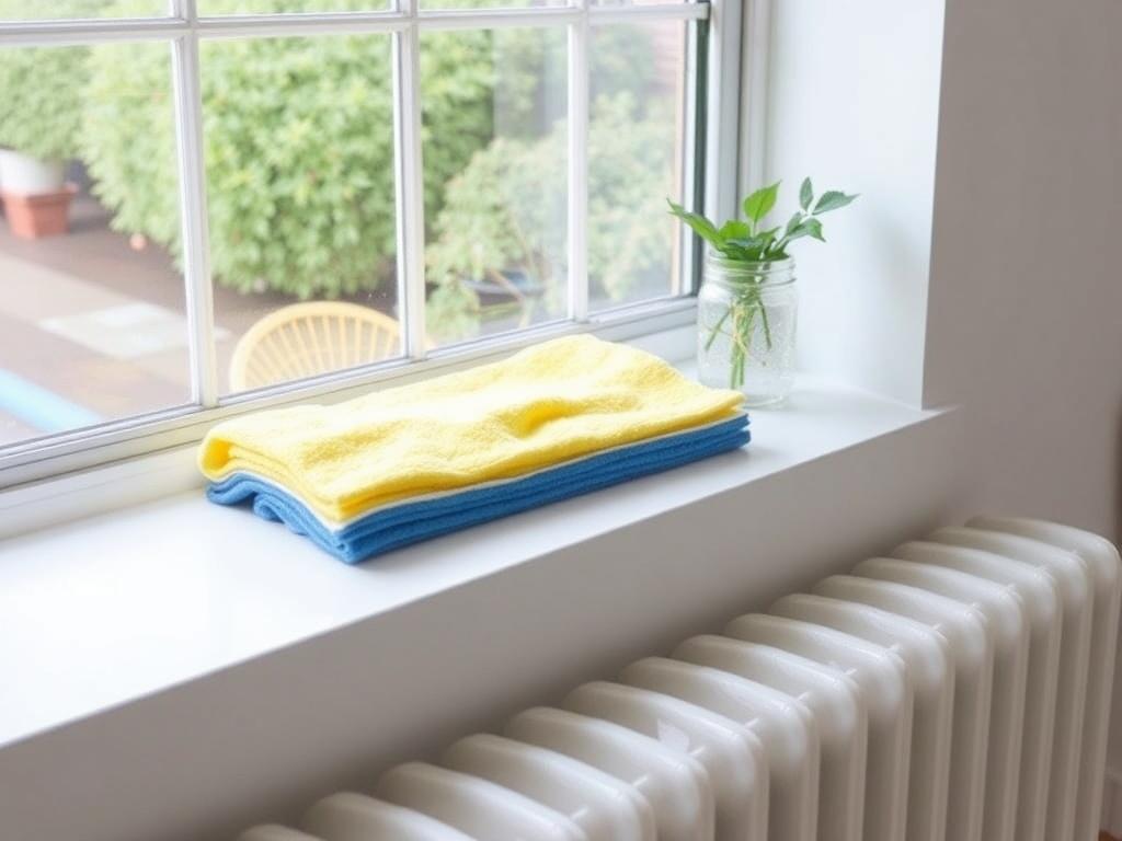 Как отмыть подоконники и батареи отопления. Инструменты и моющие средства: что иметь под рукой
