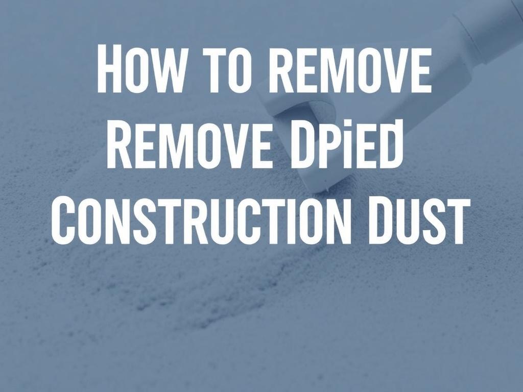 Как убрать засохшую строительную пыль. Подготовка: что собрать и какие меры безопасности соблюдать