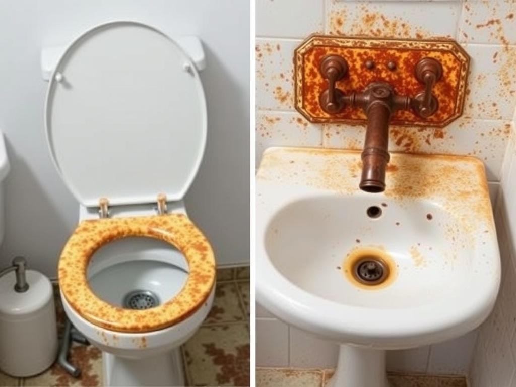 Как удалить ржавчину с унитаза и раковины. Почему появляется ржавчина в сантехнике Как удалить ржавчину с унитаза и раковины. Почему появляется ржавчина в сантехнике