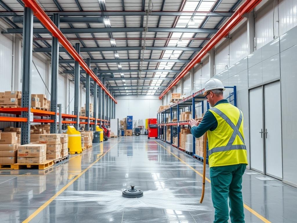 Клининг складских и производственных помещений: как сохранить порядок там, где важна каждая деталь