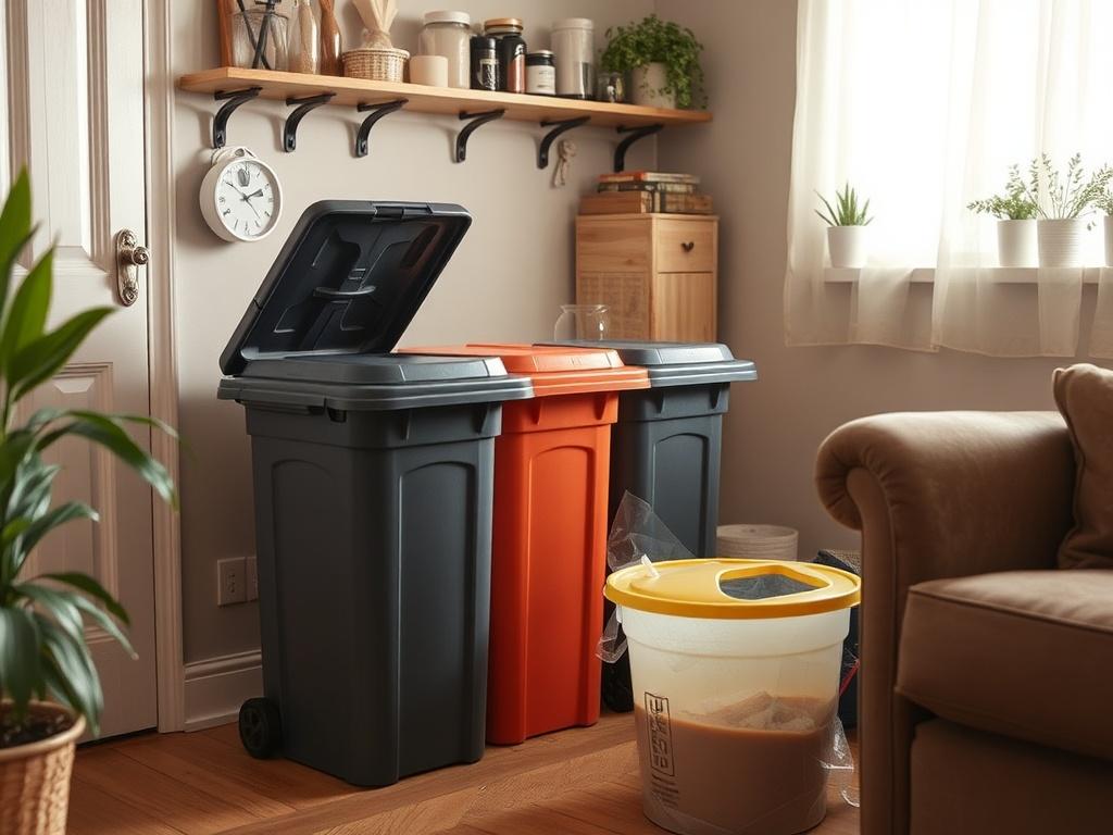 Дезинфекция мусорных ведер в доме: просто, безопасно, без запаха