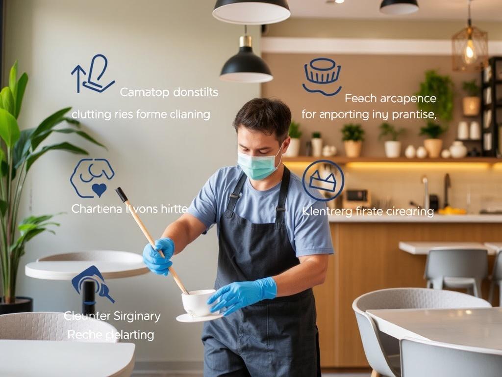 Особенности клининга для ресторанов и кафе: правила, которых не видно, но которые чувствует гость