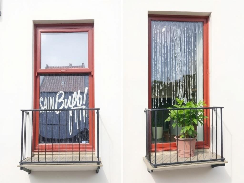 Мойка балконного остекления с двух сторон: практические методы для чистоты и безопасности