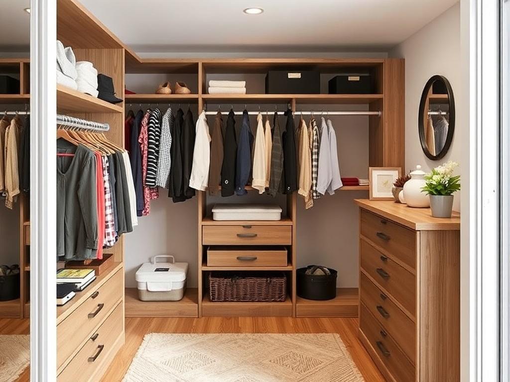 Как навести порядок в гардеробной и системах хранения: практический план действий