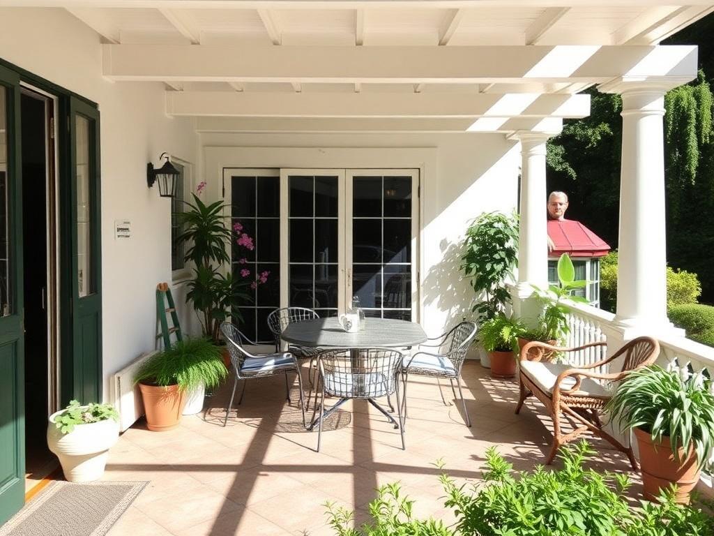 Уборка террасы, веранды и летней кухни. Личный опыт: какие приемы действительно работают