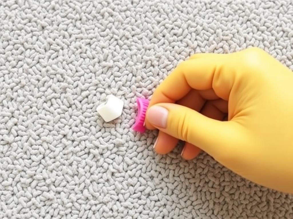 Как удалить жвачку с ковра или дивана. Холодная методика: как заморозить и аккуратно удалить жвачку
