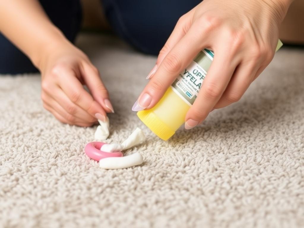 Как удалить жвачку с ковра или дивана. Как применять спирт, уксус и специализированные средства шаг за шагом