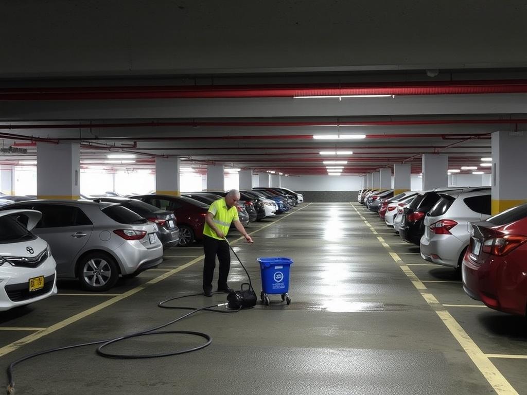 Организация клининга в подземном паркинге: практическое руководство для управляющих и подрядчиков
