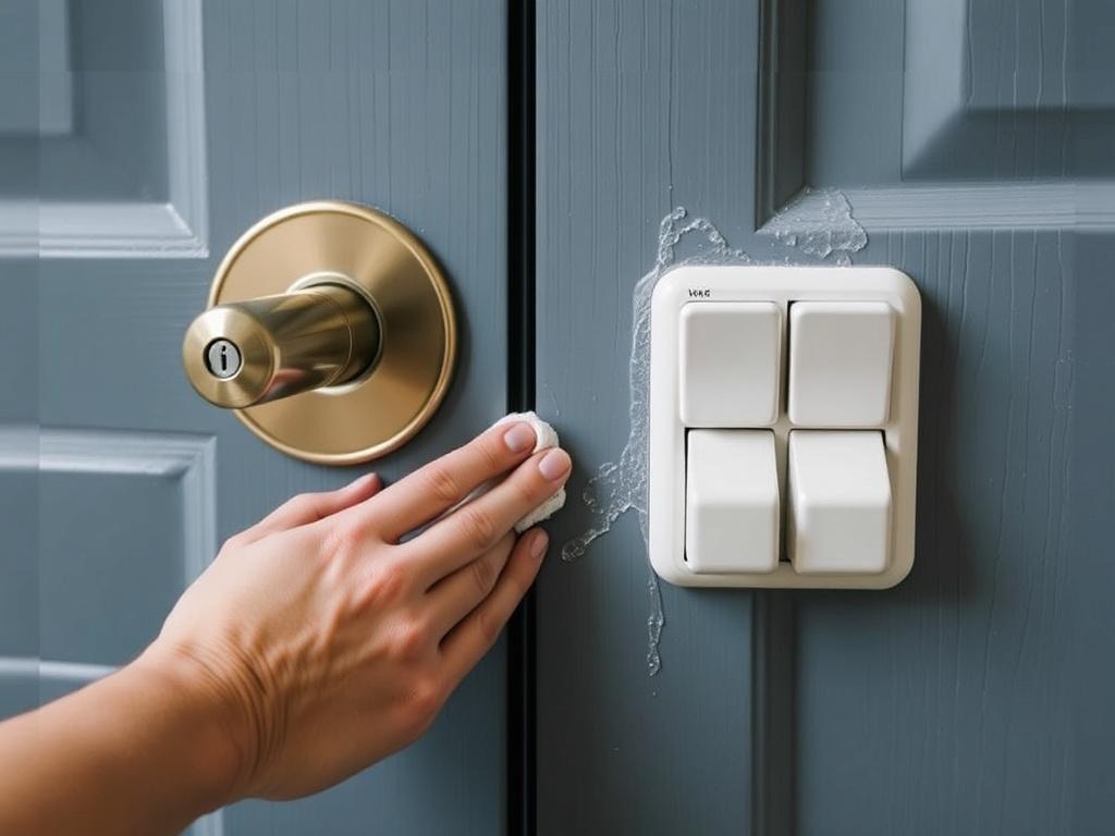 Как отмыть дверные ручки и выключатели. Дезинфекция при болезнях: что и как Как отмыть дверные ручки и выключатели. Дезинфекция при болезнях: что и как